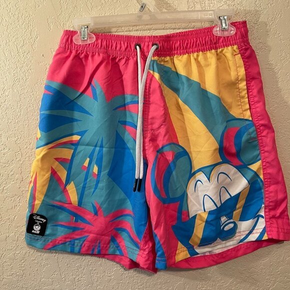 NWOT Men's Disney Collection by neff Swimshorts - Picture 1 of 5